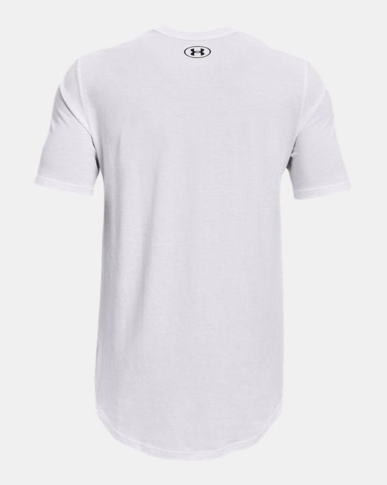 Men's Project Rock Statement Hungry Short Sleeve, White, pdpMainDesktop image number 5